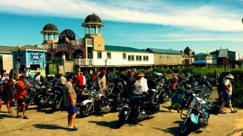 Old Orchard Beach Bikefest on the Pier